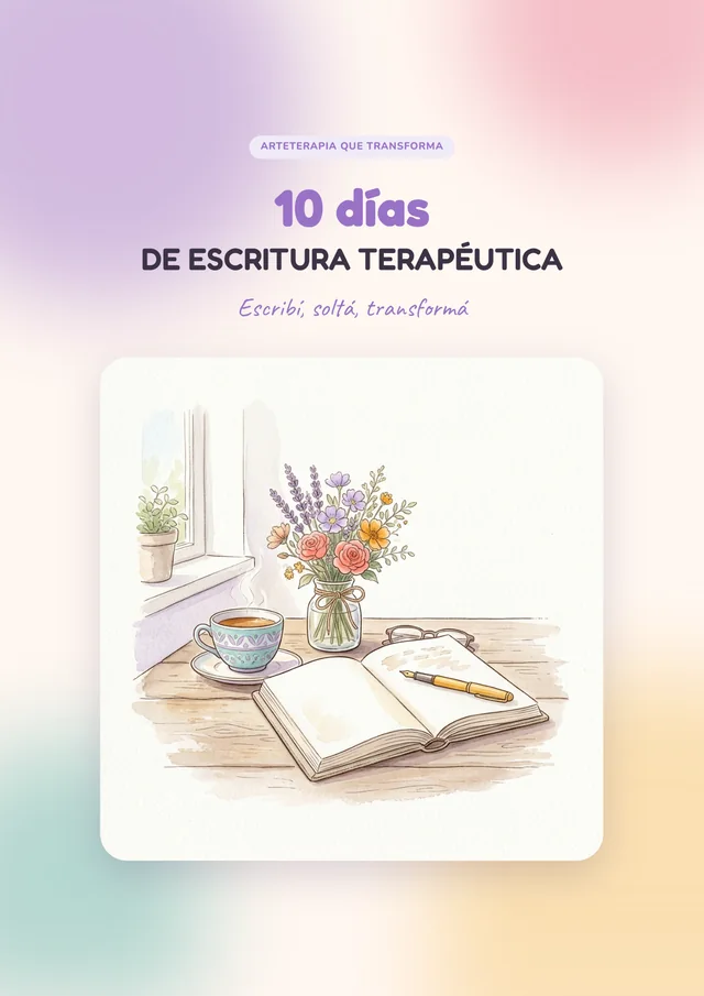 Portada de 10 Días de Escritura Terapéutica